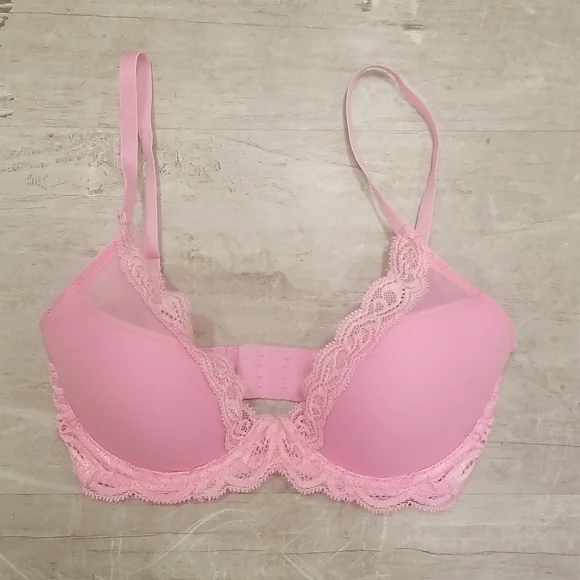 💕NATORI💕 Feathers Underwire Contour Bra ~ Posy Pink 30D NWT